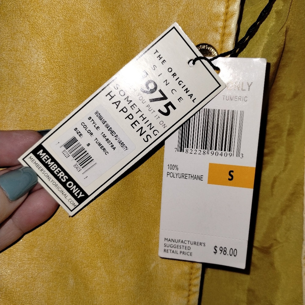 Members Only Jacket Small NWT - Picture 5 of 14